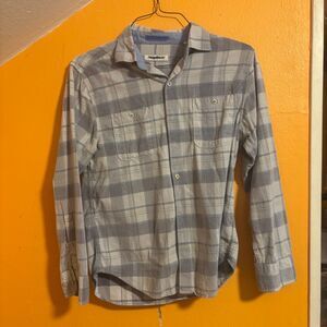 Tommy Bahama Mens Small Light Blue Long Sleeve Button Up Shirt S
